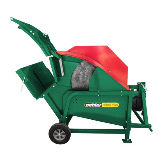 Kantelcirkelzagen OL WS 700 ZN - PTO met 3-punts aansluiting