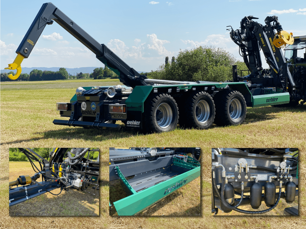 Oehler THKL 300 Haakarm, haakarm carrier