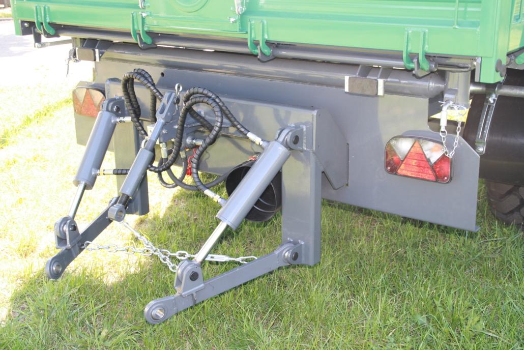 Aftakas doorvoer met 3-punt