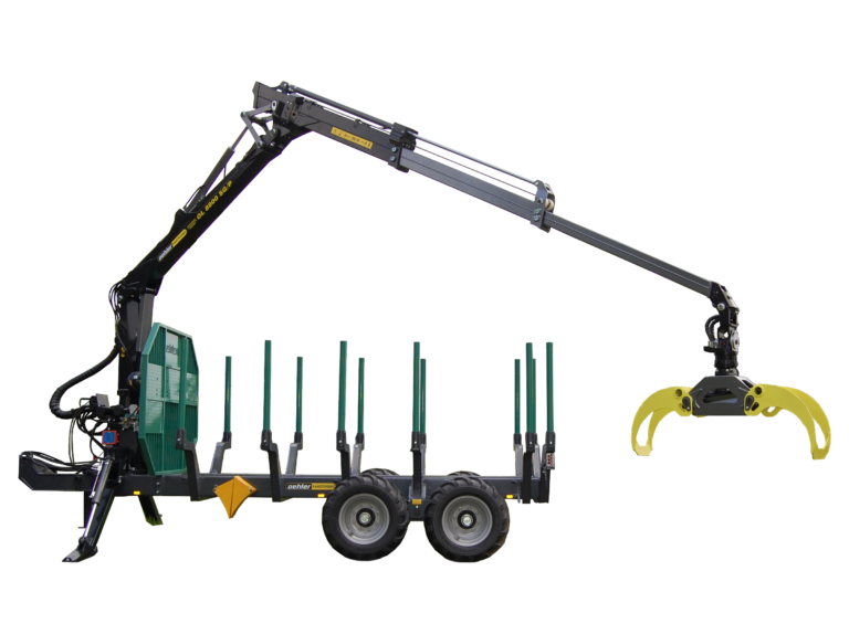 Kranen voor houtwagens