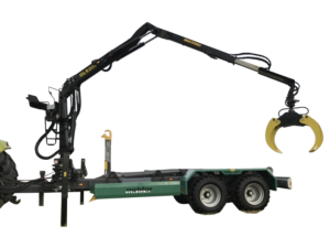 Kranen voor houtwagens