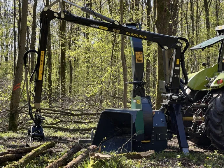 Oehler Versnipperaar OL 2520 SH KV - KRAANOPBOUW